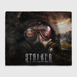 Плед флисовый Stalker Zonе, цвет: 3D-велсофт