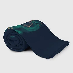 Плед флисовый Снейк в дыму, цвет: 3D-велсофт — фото 2