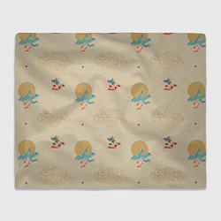 Плед Китайский орнамент Феникс