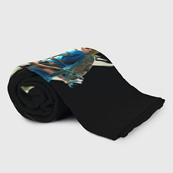 Плед флисовый Линк с луком, цвет: 3D-велсофт — фото 2