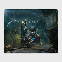 Плед флисовый Prey 2 Прей 2, цвет: 3D-велсофт