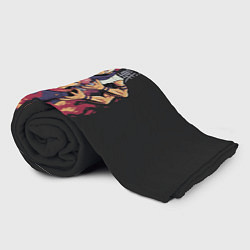 Плед флисовый Роёми и Итадори, цвет: 3D-велсофт — фото 2