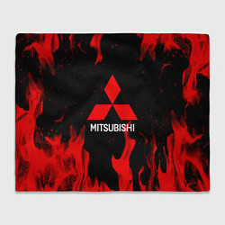 Плед флисовый Mitsubishi Red Fire, цвет: 3D-велсофт