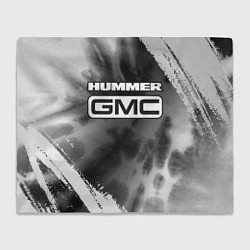 Плед флисовый HUMMER - GMC Краски, цвет: 3D-велсофт