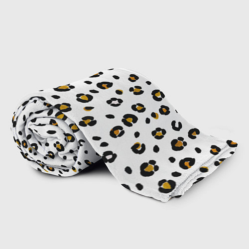 Плед Пятна леопарда leopard spots / 3D-Велсофт – фото 2