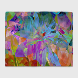 Плед флисовый Abstract color pattern Summer 2022, цвет: 3D-велсофт