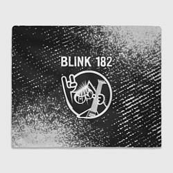 Плед флисовый Blink 182 КОТ Спрей, цвет: 3D-велсофт