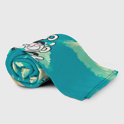 Плед флисовый 2 Чашечки Cuphead, цвет: 3D-велсофт — фото 2