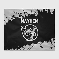 Плед флисовый Mayhem КОТ Краска, цвет: 3D-велсофт