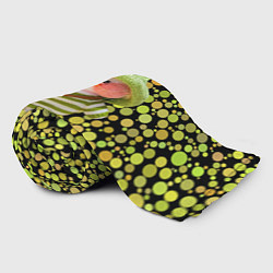 Плед флисовый Лалафанфан взеленой шляпке, цвет: 3D-велсофт — фото 2
