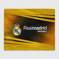 Плед флисовый REAL MADRID Football Линии, цвет: 3D-велсофт