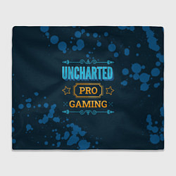 Плед флисовый Uncharted Gaming PRO, цвет: 3D-велсофт