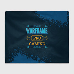 Плед флисовый Warframe Gaming PRO, цвет: 3D-велсофт