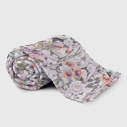 Плед флисовый Цветы Эхинацеи, цвет: 3D-велсофт — фото 2
