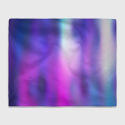 Плед флисовый Blur Абстрактный размытый фон с градиентом, цвет: 3D-велсофт