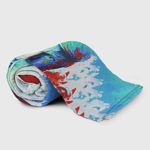 Плед Дональд Трамп арт / 3D-Велсофт – фото 2