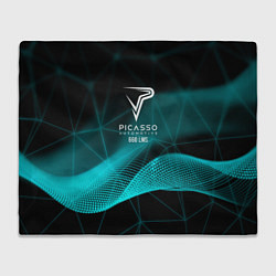 Плед флисовый Picasso Automotive 660 LMS, цвет: 3D-велсофт