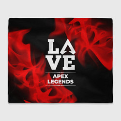 Плед флисовый Apex Legends Love Классика, цвет: 3D-велсофт