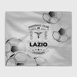 Плед флисовый Lazio Football Club Number 1 Legendary, цвет: 3D-велсофт
