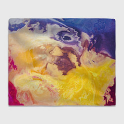 Плед флисовый Тайфун Красок, цвет: 3D-велсофт