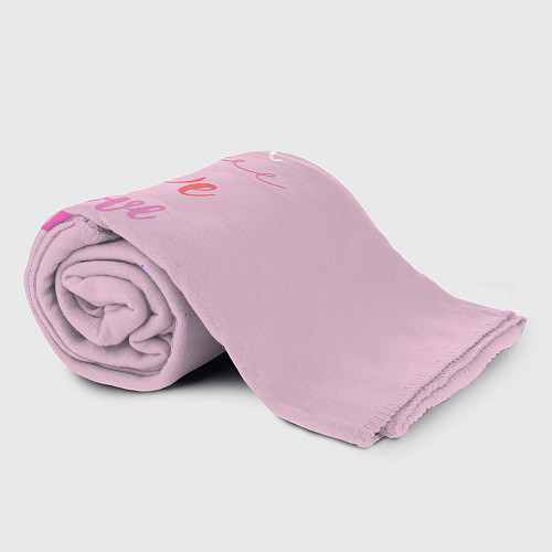 Плед Love love! / 3D-Велсофт – фото 2