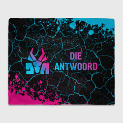 Плед флисовый Die Antwoord Neon Gradient, цвет: 3D-велсофт