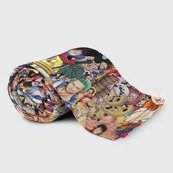 Плед флисовый One Pieceгерои, цвет: 3D-велсофт — фото 2