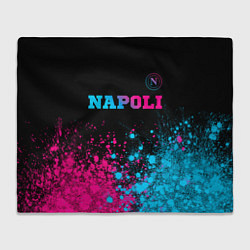Плед флисовый Napoli Neon Gradient, цвет: 3D-велсофт