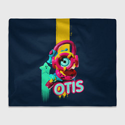 Плед флисовый Brawl Otis, цвет: 3D-велсофт