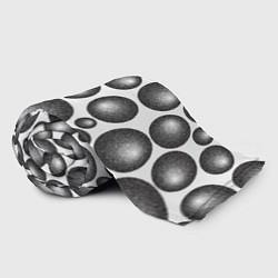 Плед флисовый Объёмные шары - текстура, цвет: 3D-велсофт — фото 2