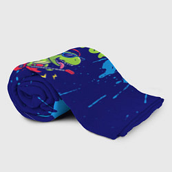 Плед флисовый Виктор рокозавр, цвет: 3D-велсофт — фото 2