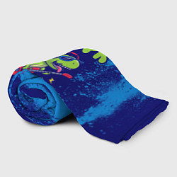 Плед флисовый Марк рокозавр, цвет: 3D-велсофт — фото 2
