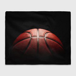 Плед флисовый Basketball ball, цвет: 3D-велсофт