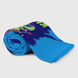 Плед флисовый Сеня рокозавр, цвет: 3D-велсофт — фото 2