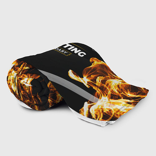 Плед Sporting legendary sport fire / 3D-Велсофт – фото 2