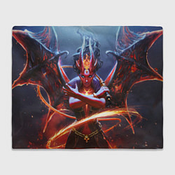 Плед флисовый Квин оф пэйн, цвет: 3D-велсофт