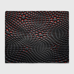 Плед флисовый Imitation snake skin - pattern, цвет: 3D-велсофт