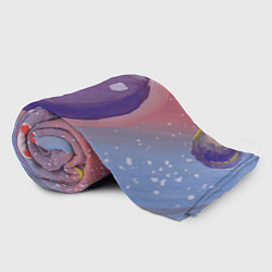 Плед флисовый Планета Инь-Янь, цвет: 3D-велсофт — фото 2