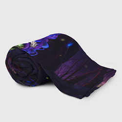 Плед флисовый Мертвая русалка, цвет: 3D-велсофт — фото 2