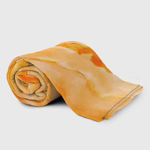 Плед Оранжевое настроение / 3D-Велсофт – фото 2