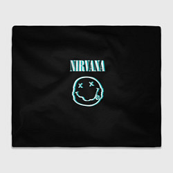 Плед флисовый Nirvana неон, цвет: 3D-велсофт