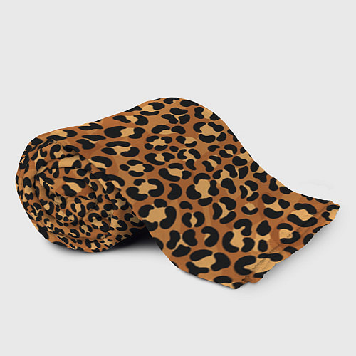Плед Леопардовый цвет / 3D-Велсофт – фото 2
