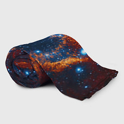Плед флисовый Космическое галактическое око, цвет: 3D-велсофт — фото 2
