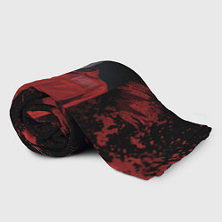 Плед флисовый Slipknot red & black, цвет: 3D-велсофт — фото 2