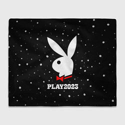 Плед флисовый Кролик плей 2023, цвет: 3D-велсофт