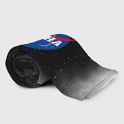 Плед флисовый Лина Наса космос, цвет: 3D-велсофт — фото 2