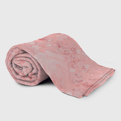 Плед флисовый Розовые волны, цвет: 3D-велсофт — фото 2