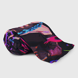 Плед флисовый Порох - Джинкс, цвет: 3D-велсофт — фото 2