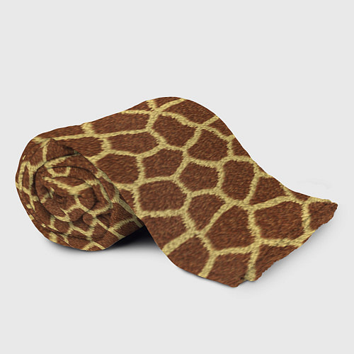 Плед Текстура жирафа / 3D-Велсофт – фото 2
