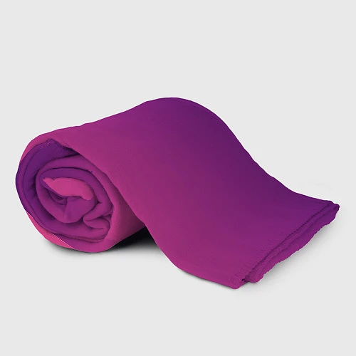 Плед Фиолетово малиновый градиент за 4315 ₽ купить в магазине ПлейПринт  (10331630505005)